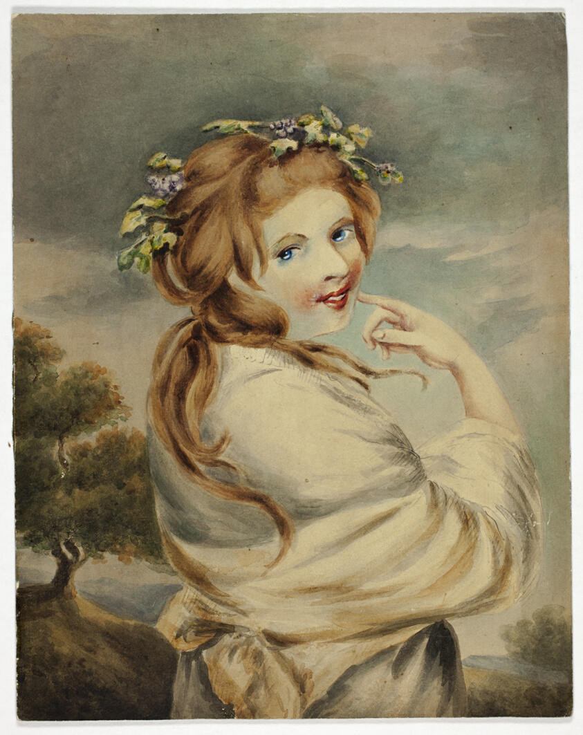 Lady Hamilton as Nature