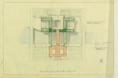 Art Institute of Chicago Competition, Plan Study