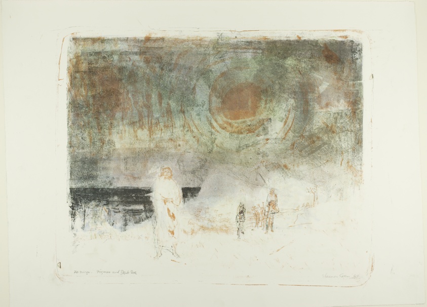 Figures and Dark Sea
