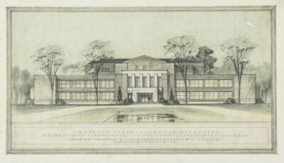 Lake Forest High School, Lake County, Illinois, Elevation