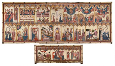 Retable and Frontal of the Life of Christ and the Virgin
