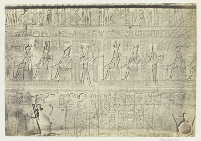 Sculptures from the Outer Wall, Dendera