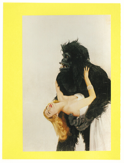 Vogue Gorilla with Miss Harper, plate eighteen from Bunk!