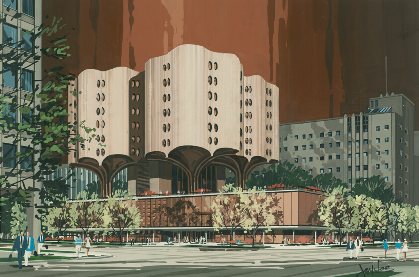 Prentice Women's Hospital, Chicago, Illinois, Perspective