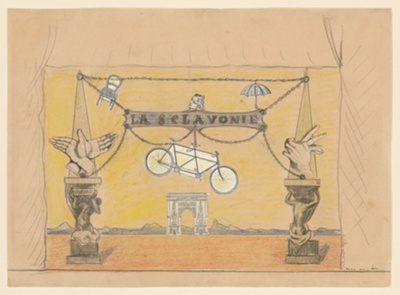 Set Design for Alfred Jarry, Ubu Enchaîné