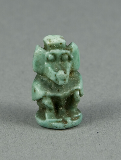 Amulet of a Seated Baboon