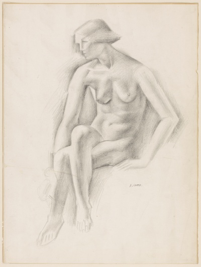 Seated Female Nude