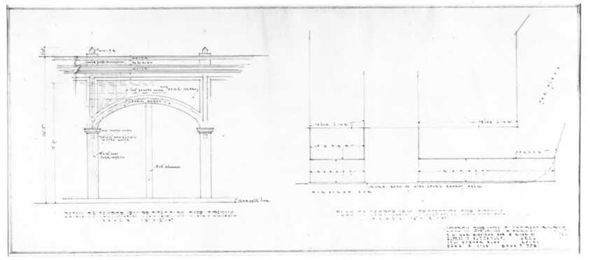 London Guarantee and Accident Building, Chicago, Illinois, Detail and Plan