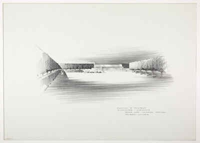 Square D Company Administration Building, Perspective