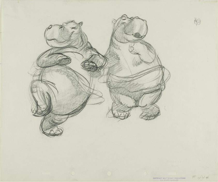 Study: Two Hippopotamuses