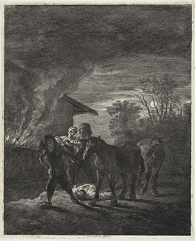 The Robbery of Horses, A Moonlight Scene