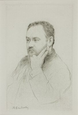 Portrait of Emile Zola