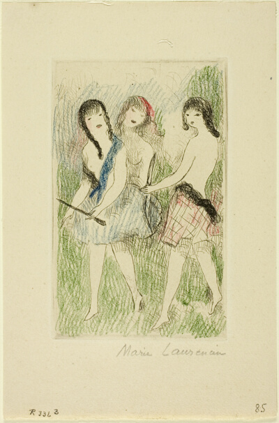 Three Young GIrls