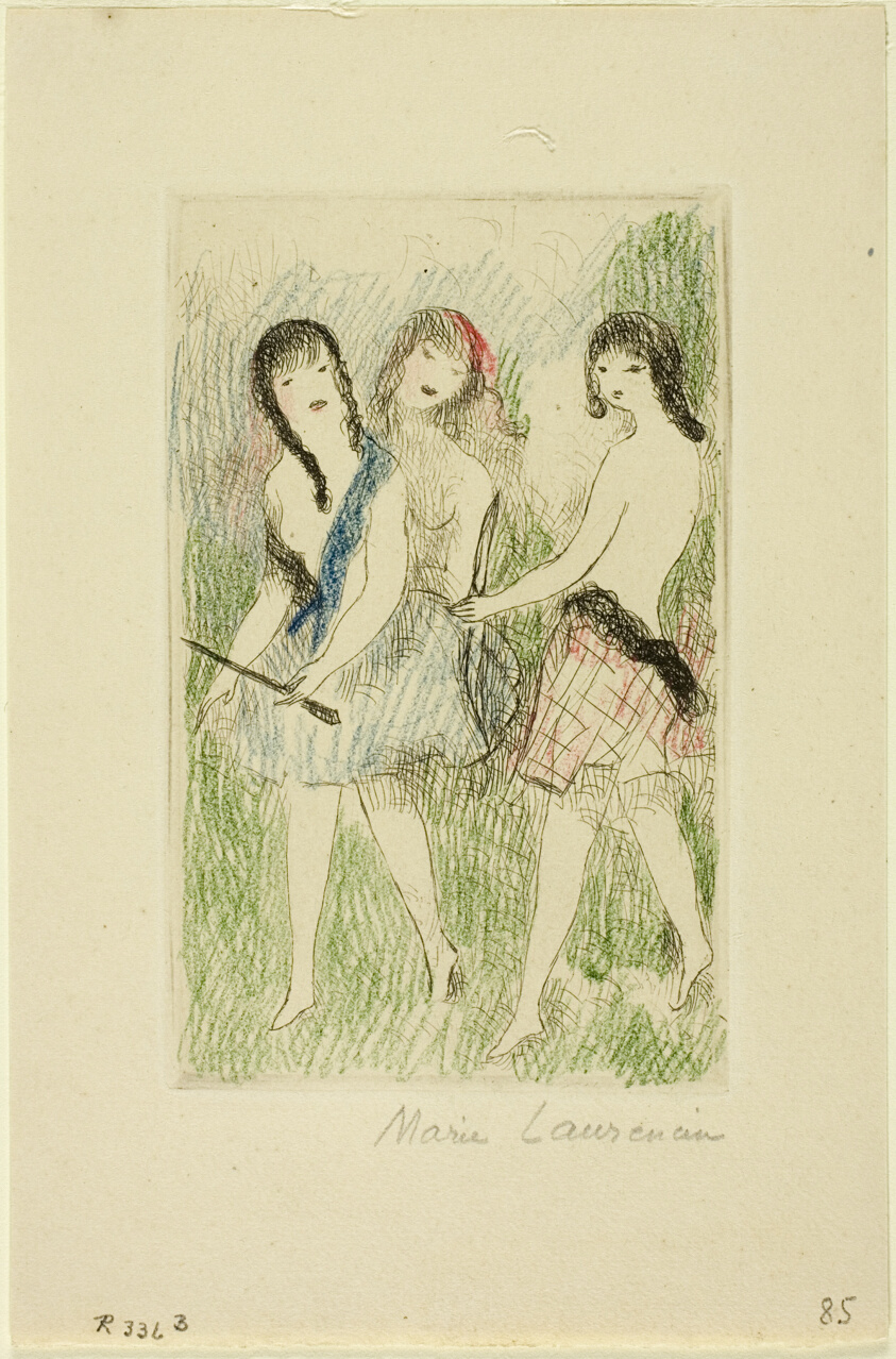 Three Young GIrls