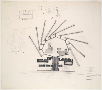 National Transport Terminal, Chicago Heights, Illinois, Site Plan Diagram