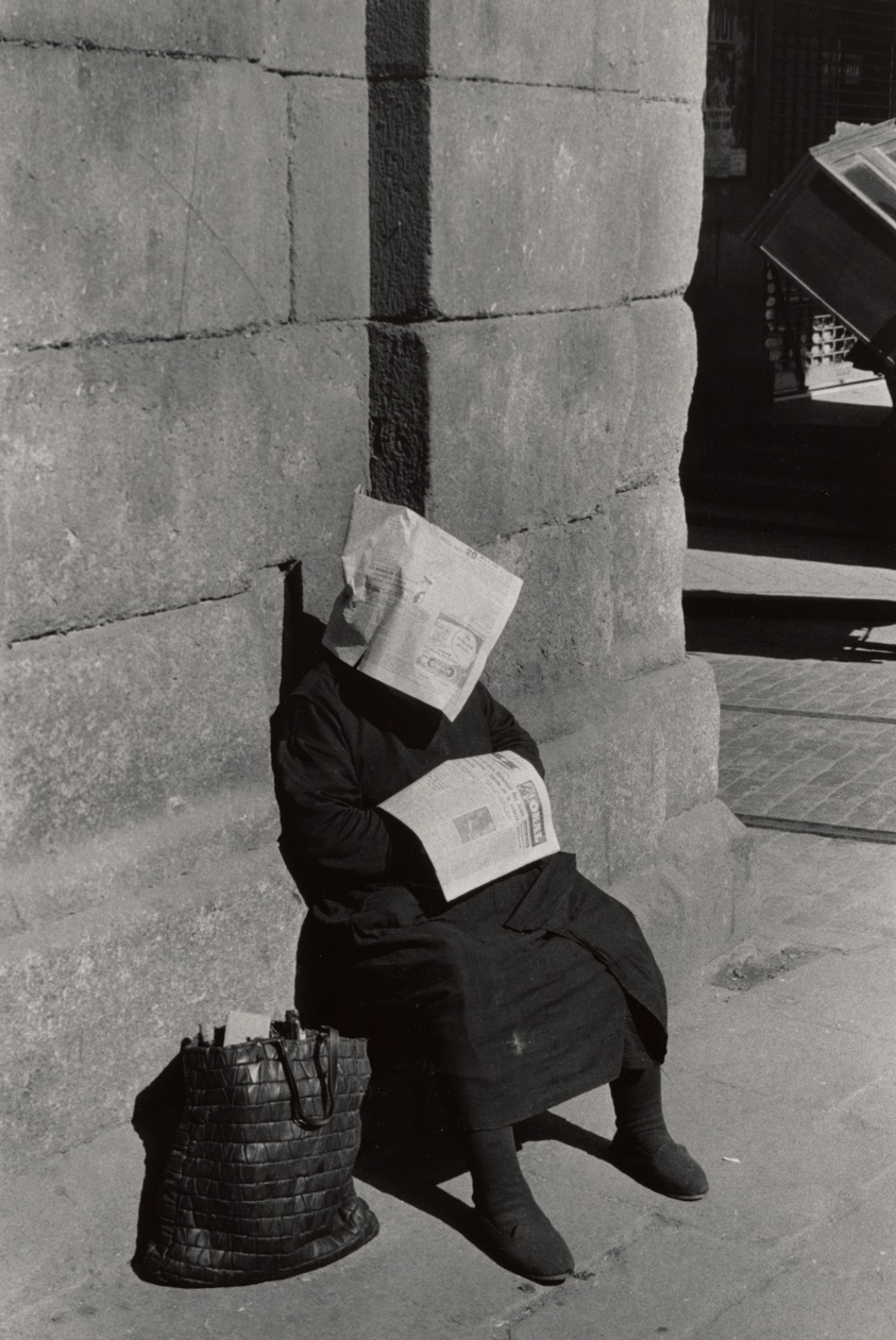 Siesta of a Lottery Seller, Plaza Mayor, Madrid