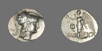 Tetradrachm (Coin) Depicting the Goddess Athena