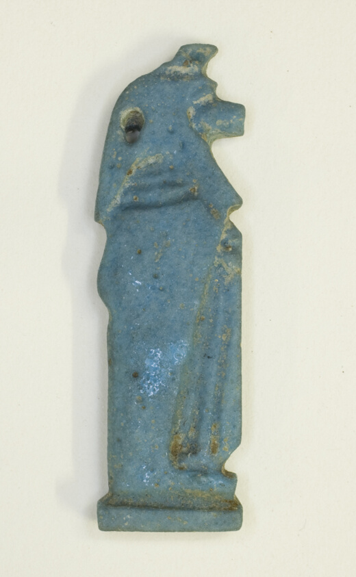 Amulet of the God Duamutef (one of the four Sons of Horus)