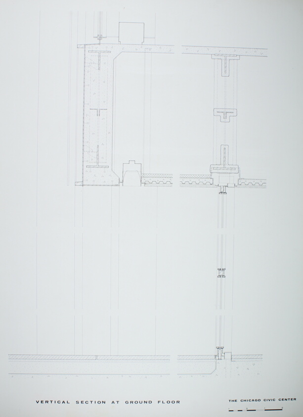 Chicago Civic Center, Chicago, Illinois, Ground Floor Section
