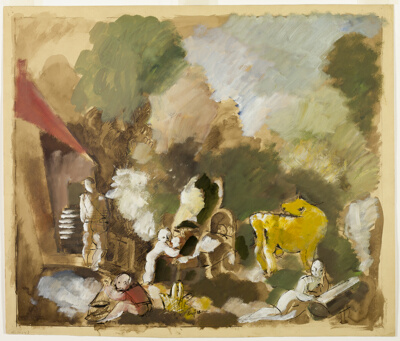 Figures in a Park