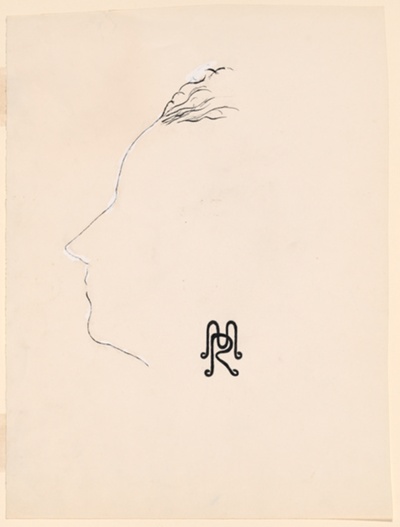 Profile of Mary Reynolds with Jewel