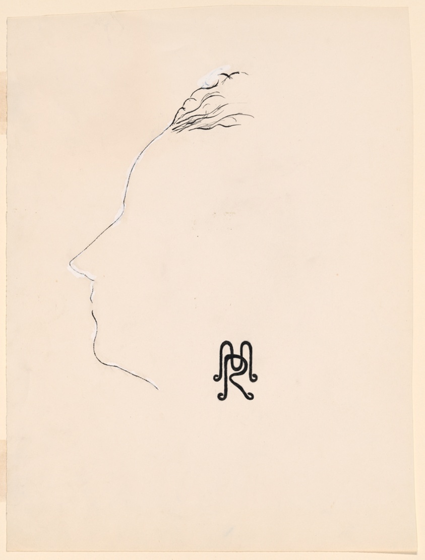 Profile of Mary Reynolds with Jewel
