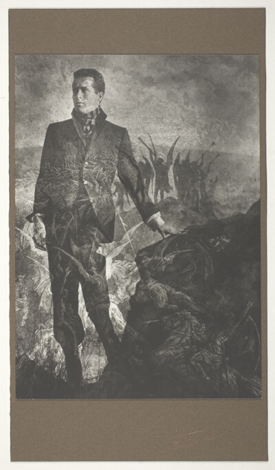 Kenneth Anger, Topanga Canyon, Composite with Gustave Doré Engraving