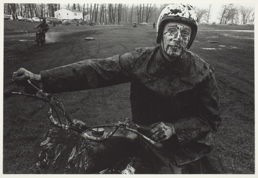 Racer, Schererville, Indiana, from the series "The Bikeriders"