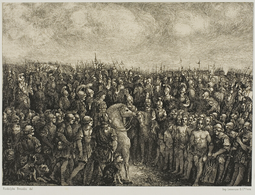 Caesar and His Prisoners