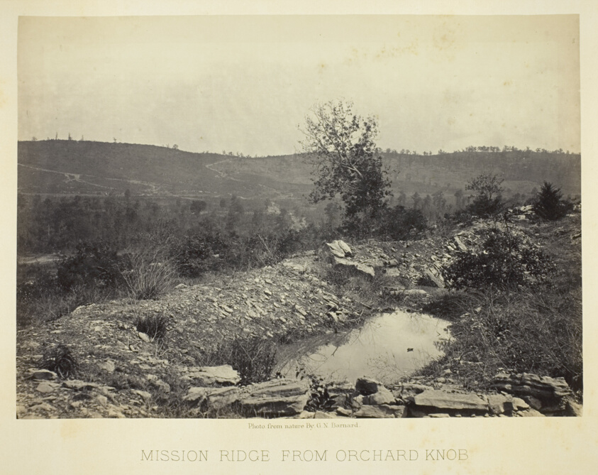Mission Ridge from Orchard Knob