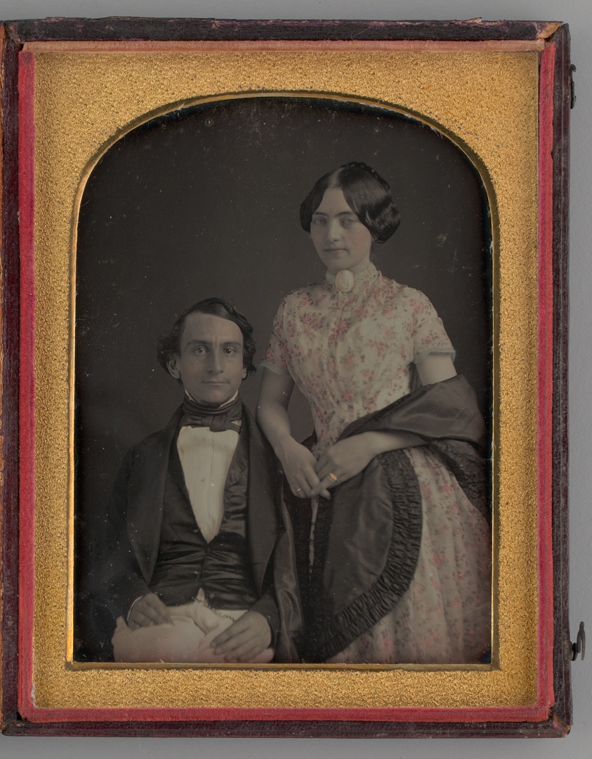 Untitled (Portrait of a Standing Woman and a Seated Man)