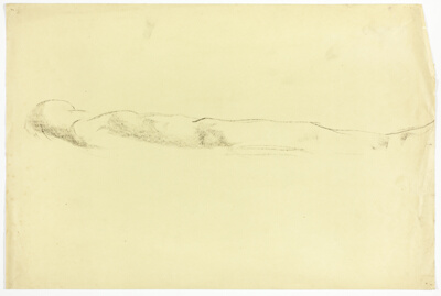Untitled (Study of a Figure)