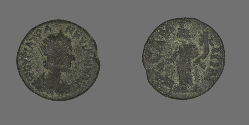 Coin Depicting the Empress Tranquillina