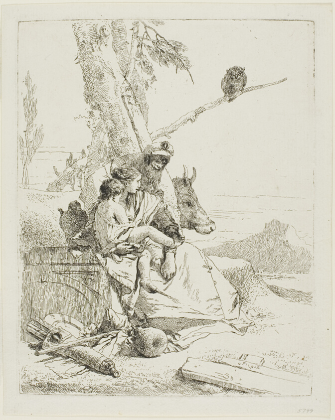 The Family of the Oriental Peasant, from Scherzi