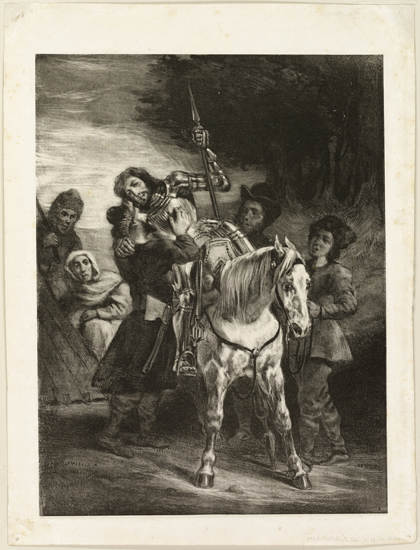 The Wounded Goetz Cared for by the Bohemians