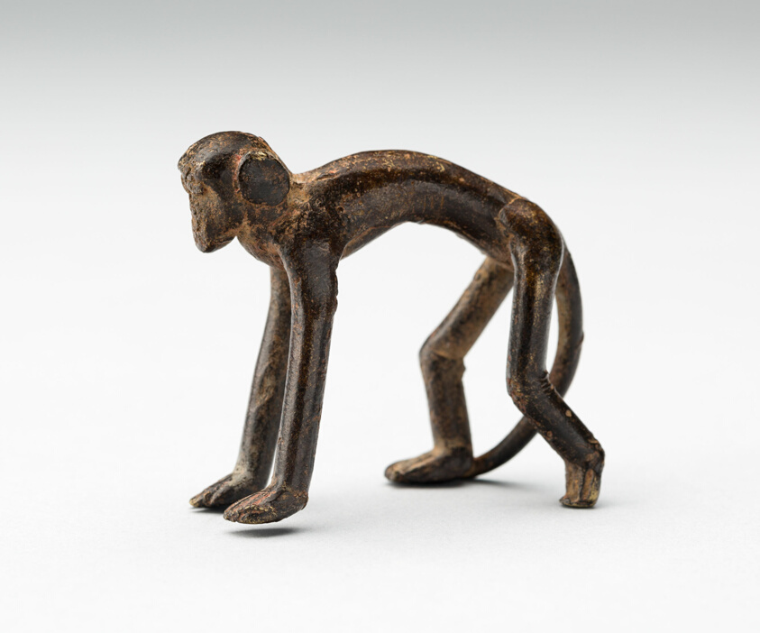 Goldweight Depicting a Monkey