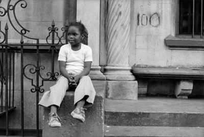 A Girl at Number 100, from the series "Harlem, U.S.A."