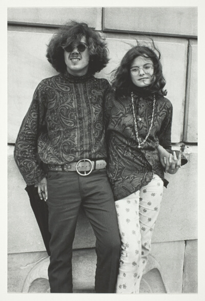 Couple in Front of Art Museum