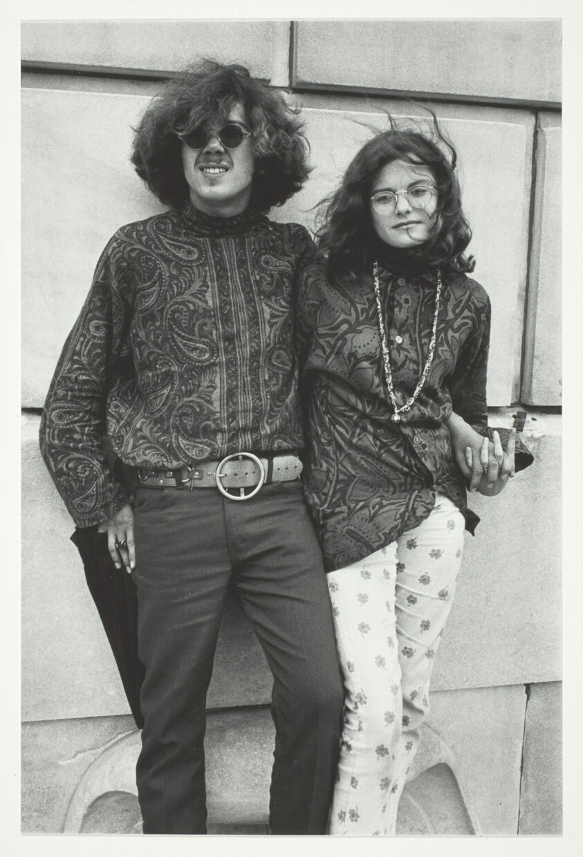 Couple in Front of Art Museum