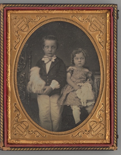Untitled (Portrait of a Boy and Girl)