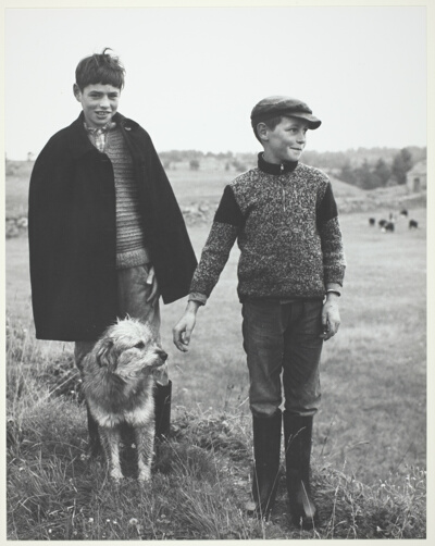 Two Shepherd Boys, Massif Central, France