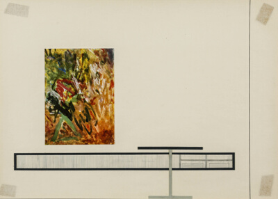 Design Study for Office Wall, Collage