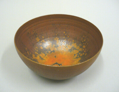 Flame Red Bowl