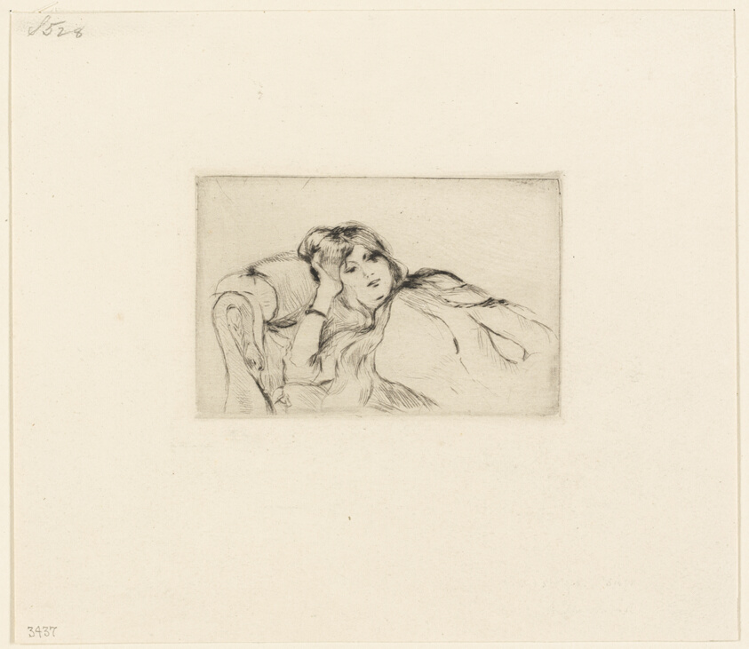 Young Woman at Rest