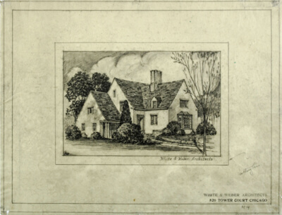House, Perspective Rendering
