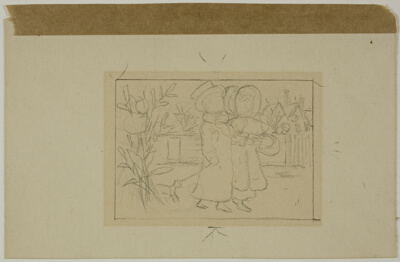 Two Figures Walking