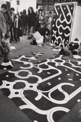 A Department for Child Creativity, Where Infants can Play with Blocks and Cubes, Paris