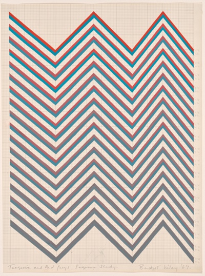 Turquoise and Red Greys, Sequence Study