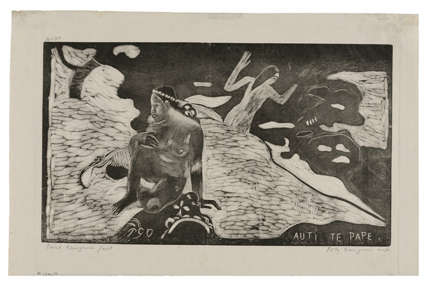 Auti te pape (Women at the River) from the Noa Noa Suite
