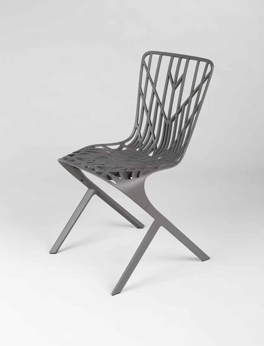 Washington Skeleton Aluminum Side Chair